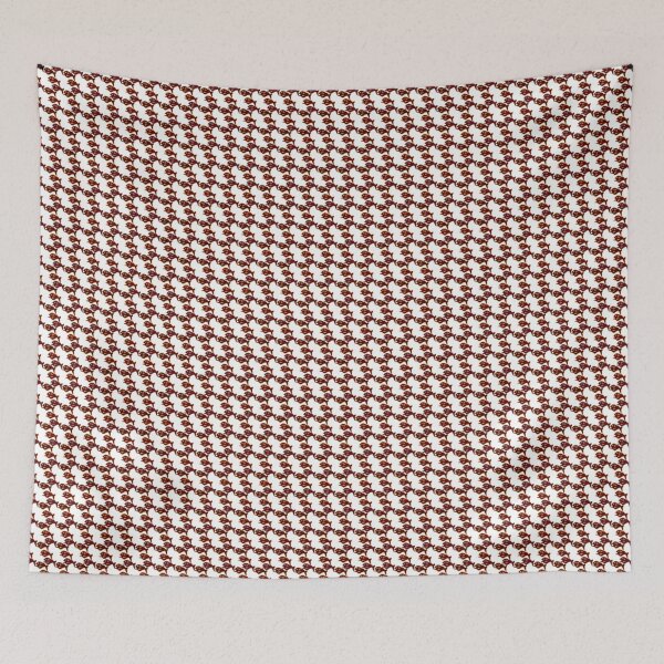 Item preview, abstract fish pattern designed and sold by CottagePop.