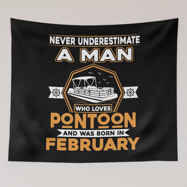 Item preview, Pontoon And Was Born In February designed and sold by kossbus91.