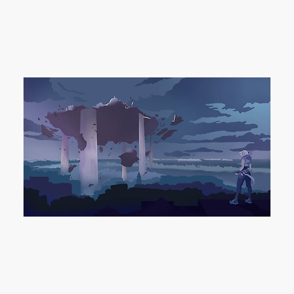 Minimalist Jett Fanart - Valorant Photographic Print