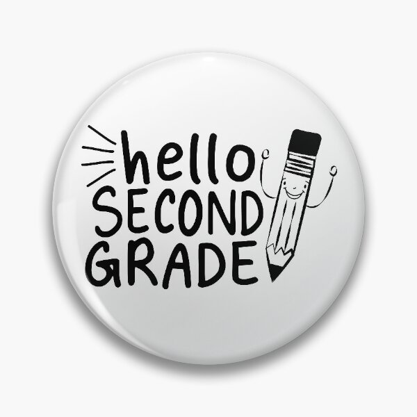 Item preview, Hello Second Grade, Second Grade Teacher, Back To School designed and sold by CreativaArt-.