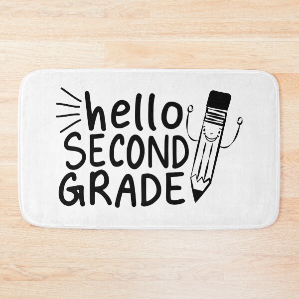 Item preview, Hello Second Grade, Second Grade Teacher, Back To School designed and sold by CreativaArt-.