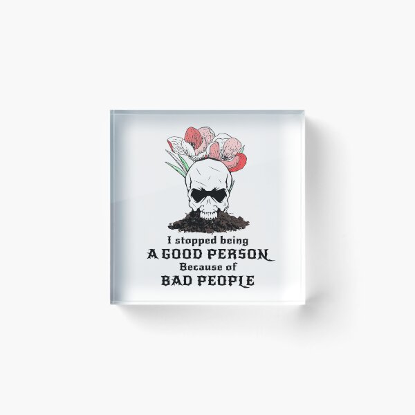 Item preview, Floral Skull Quote Design designed and sold by PodiShawna.