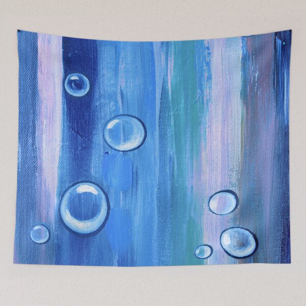Item preview, Bubble World Blue designed and sold by Geomano Negron.
