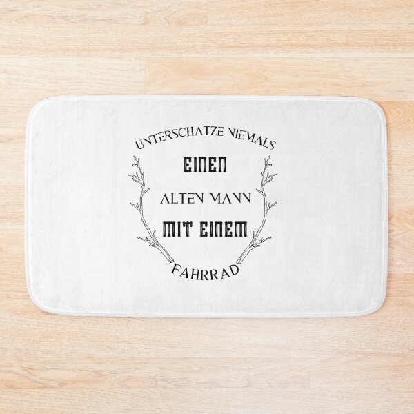Item preview, Never Underestimate An Old Man With A Bike   . designed and sold by Hab2.
