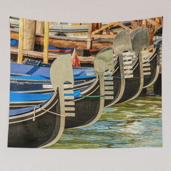Item preview, Gondola prows in Venice designed and sold by Dalyndigital Photography.