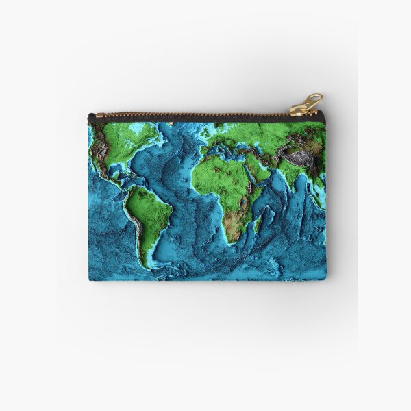 Item preview, Mapa de elevación mundial designed and sold by joewdavies.