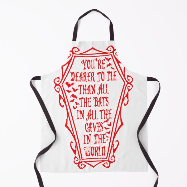 Item preview, Quoth Morticia in red designed and sold by BraxtonAbshire.
