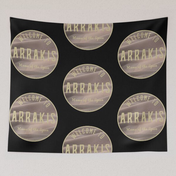 Item preview, Dune - Welcome to Arrakis Round (Light Image) - designed and sold by Printerially.