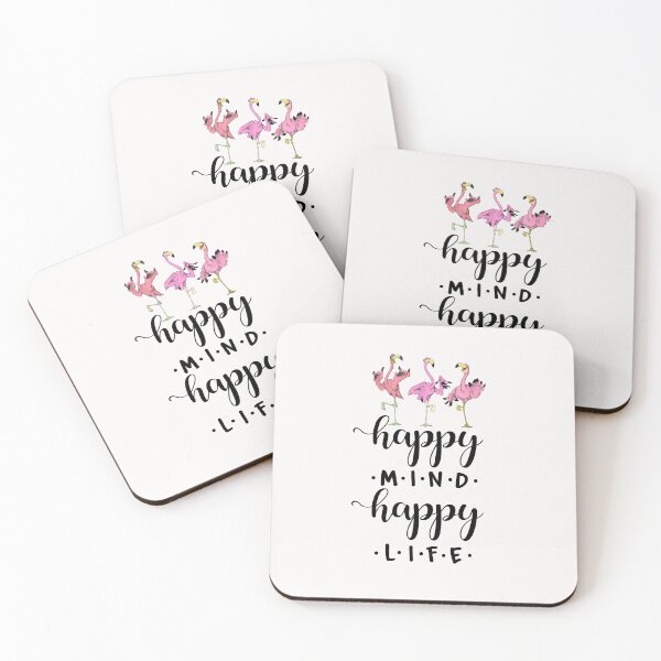 Item preview, Flamingo _ Happy Mind Happy Life  designed and sold by LeHongTien.