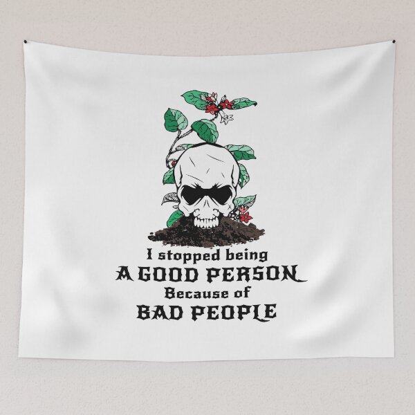 Item preview, Floral Skull Quote Design designed and sold by PodiShawna.