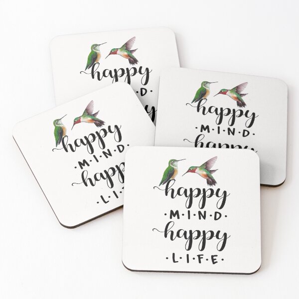 Item preview, Hummingbird _ Happy Mind Happy Life  designed and sold by LeHongTien.