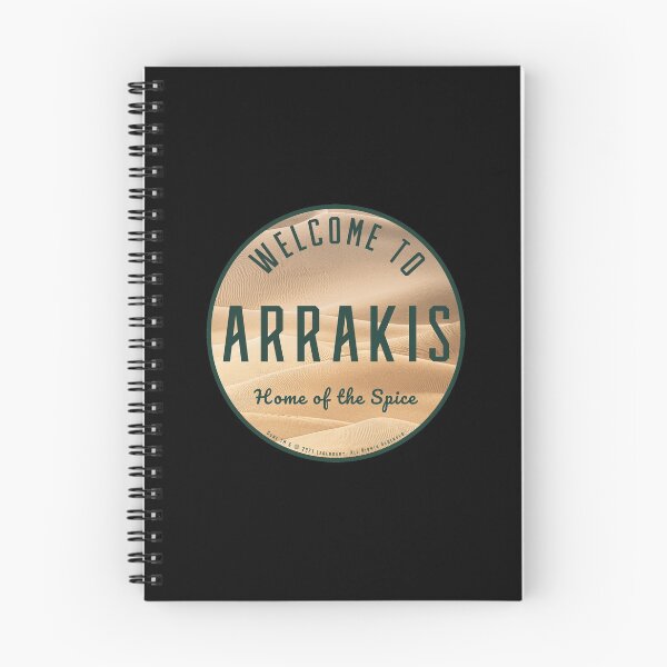 Item preview, Dune - Welcome to Arrakis Round (Dark Image) - designed and sold by Printerially.