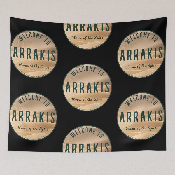 Item preview, Dune - Welcome to Arrakis Round (Dark Image) - designed and sold by Printerially.