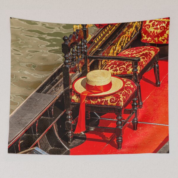Item preview, Scarlet and gold finery of the Gondola  designed and sold by Dalyndigital Photography.