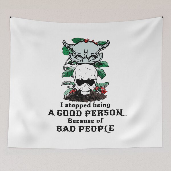 Item preview, Floral Skull Quote Design designed and sold by PodiShawna.