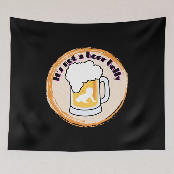 Item preview, Anuncio de embarazo ¡Diseño de cerveza, no es una cerveza! Vientre, regalo de embarazo, camisetas de revelación de embarazo, estoy embarazada, cerveza para bebés designed and sold by SweetEnjoyable.