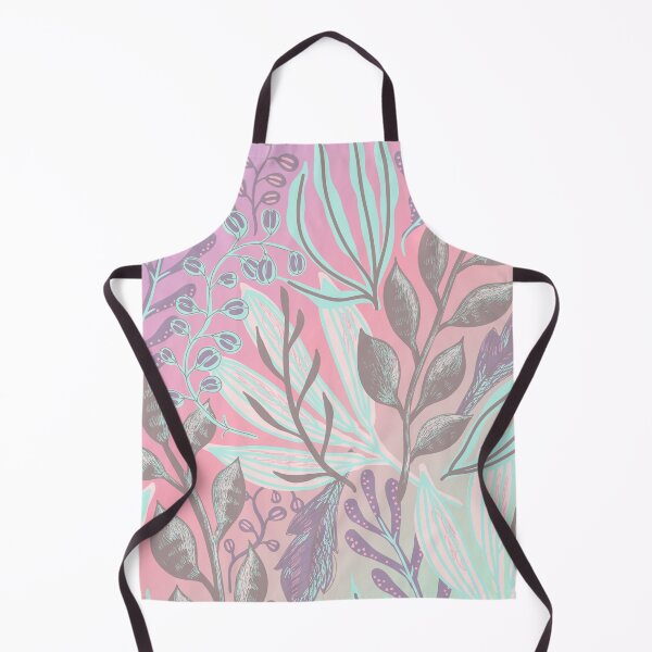 Item preview, Tropical Vibe Leafy Pattern in Pastel Colours designed and sold by JulieSouster.