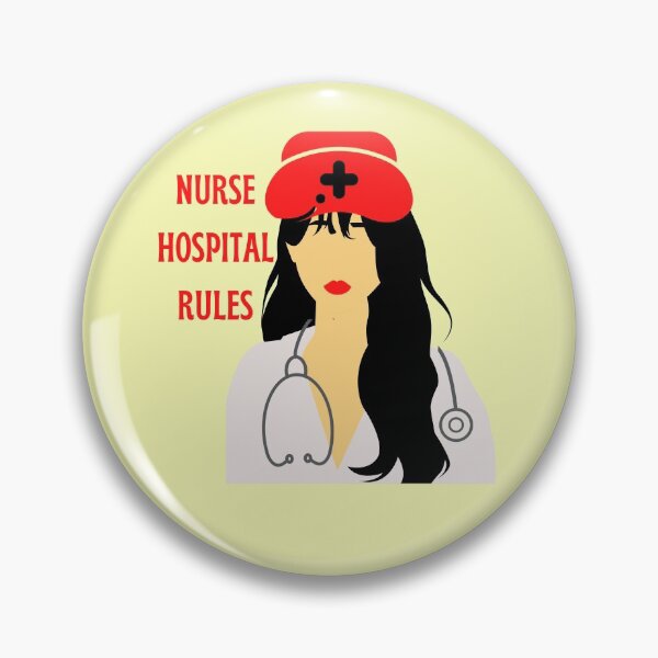 Item preview, nurse hospital rules designed and sold by Eman4design.