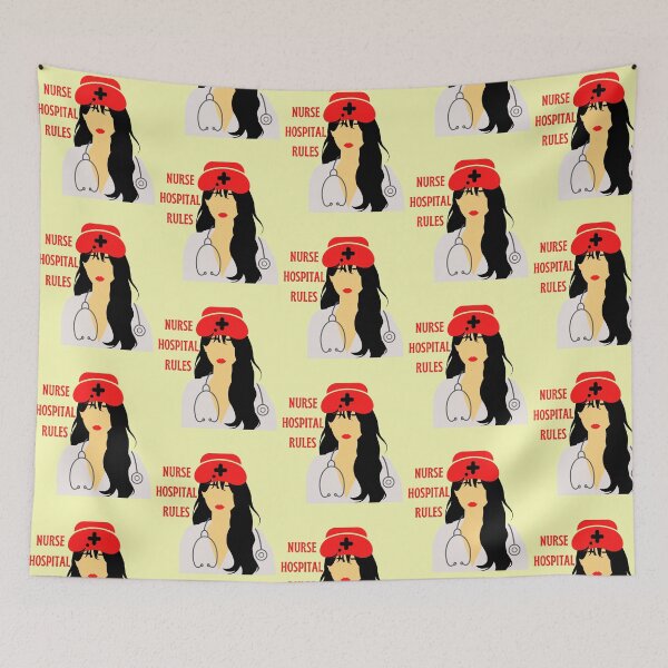 Item preview, nurse hospital rules designed and sold by Eman4design.