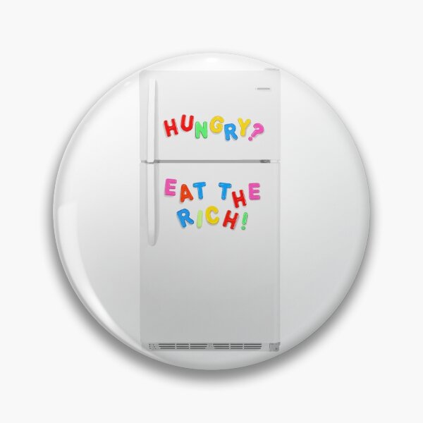 Item preview, eat the rich! designed and sold by funkyfrogshop.