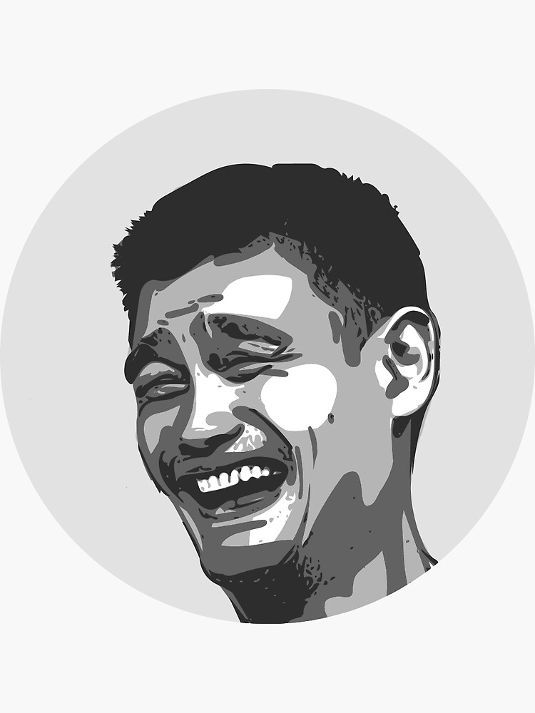 "B* Please Yao Ming Meme" Sticker For Sale By Killerdesign | Redbubble