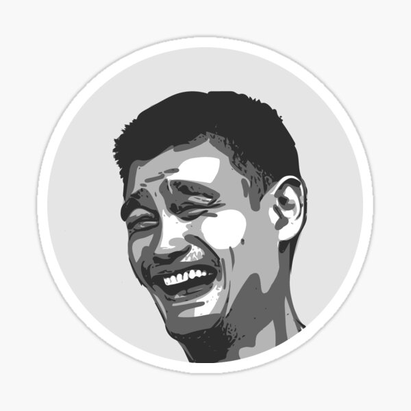 Sticker Yao Ming Meme Redbubble