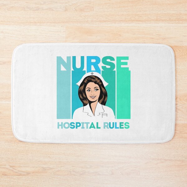 Item preview, Nurse Hospital Rules - Nurses Lovers designed and sold by AMINE  ★★★★★.