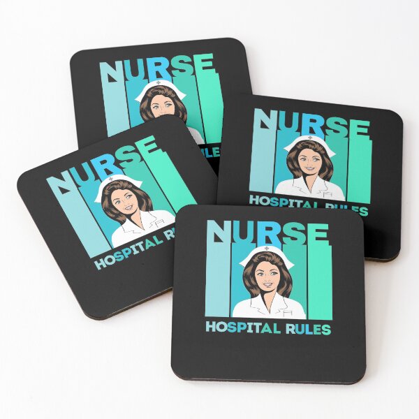 Item preview, Nurse Hospital Rules - Nurses Lovers designed and sold by AMINE  ★★★★★.