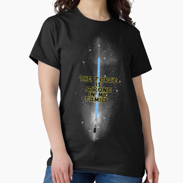 Vista previa del artículo con la obra «"La fuerza es fuerte en mi familia" - Inglés», diseñado y vendido por MorFun.