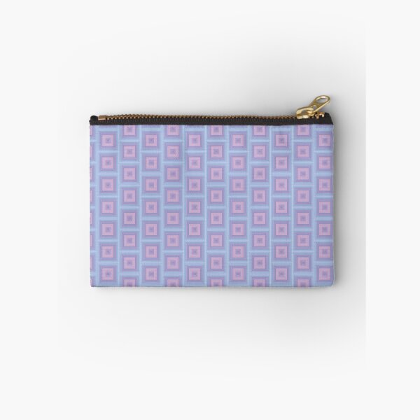 Item preview, Geometric pattern squares - blue violet designed and sold by FakeMirror.