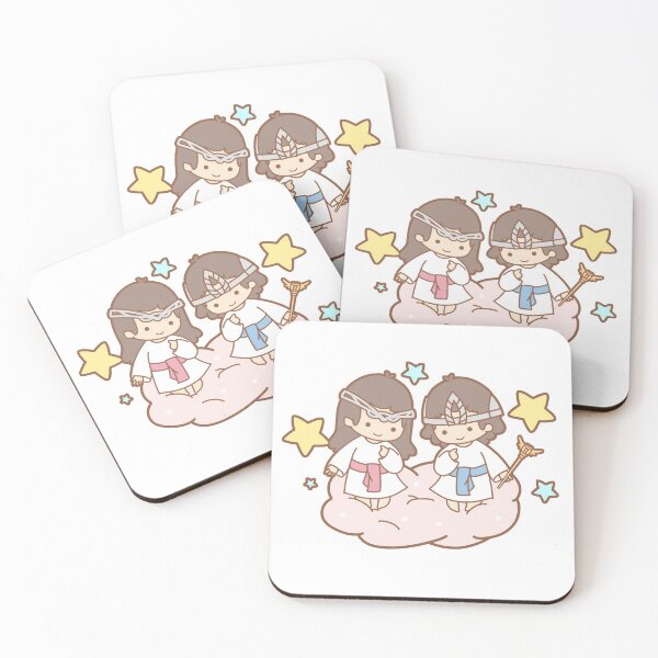 Item preview, Tiny Elf Twins designed and sold by MGCoco.