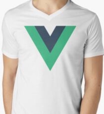 Vue.js Logo Men's V-Neck T-Shirt
