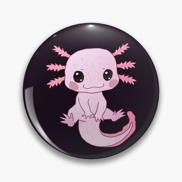 Item preview, Happy Baby Leucistic Axolotl designed and sold by lazarosdesign.