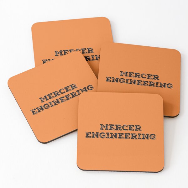 Item preview, Mercer University School of Engineering Rustic Text designed and sold by gw10056.
