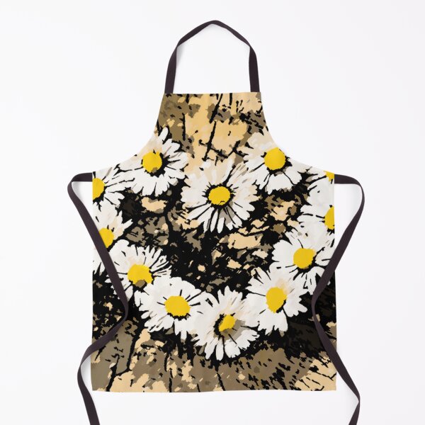Item preview, White Daisy Flower Heart Illustration designed and sold by JoyforU.
