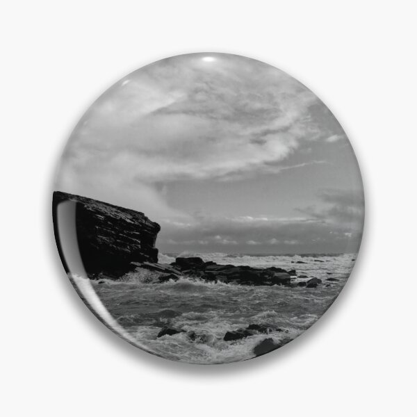 Item preview, Collywell Bay storm in B&W designed and sold by Violaman.