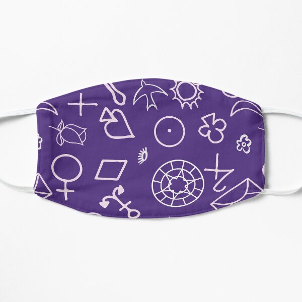 Fortune Telling Purple Flat Mask