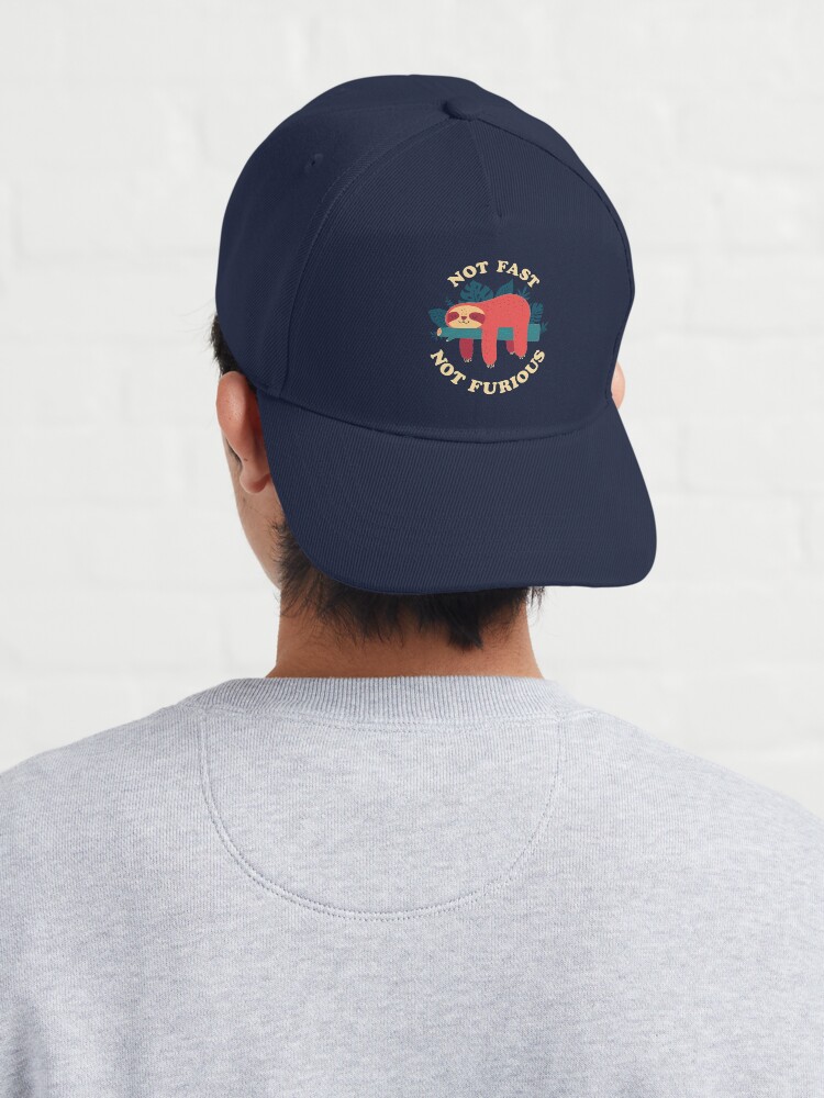 Thumbnail 4 of 7, Cap, Not Fast, Not Furious designed and sold by DinoMike.