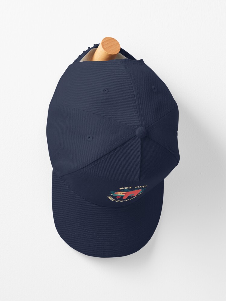 Thumbnail 2 of 7, Cap, Not Fast, Not Furious designed and sold by DinoMike.