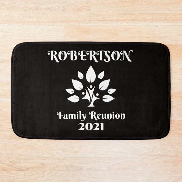 Item preview, Robertson Family Reunion 2021 Art in White designed and sold by KarisCanvasShop.