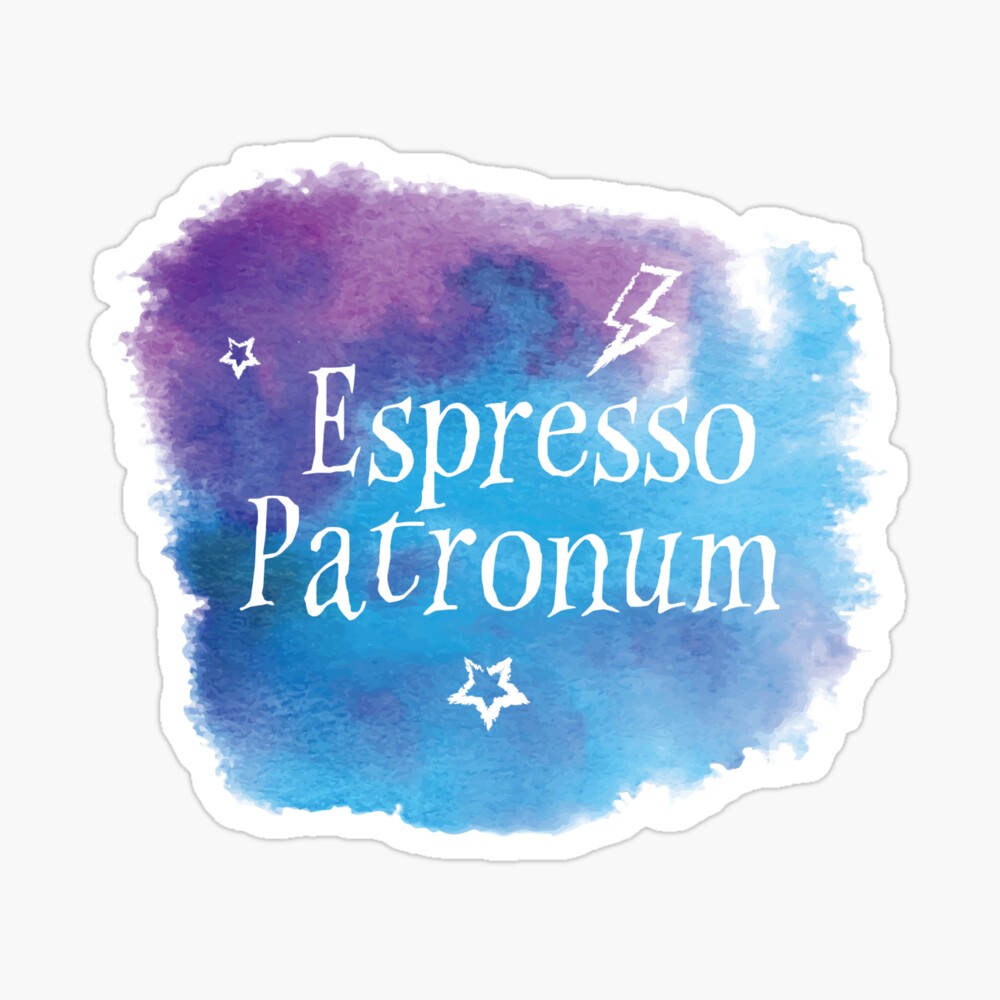 Espresso Patronum Sticker