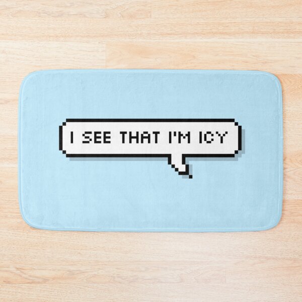 Item preview, ITZY ICY I see that I'm icy Pixel Speech designed and sold by helloharu.