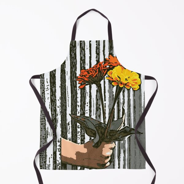 Item preview, Hand Holding Bunch Flowers Illustration designed and sold by JoyforU.