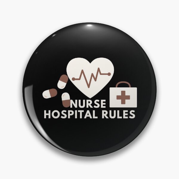 Item preview, Nurse Hospital Rules designed and sold by GlobalHunt.