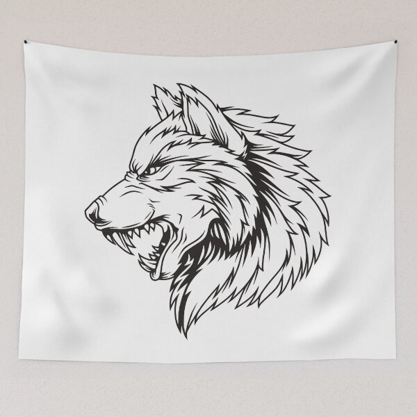 Item preview, 3D Angry Growling Grey Wolf designed and sold by elcapitano12.