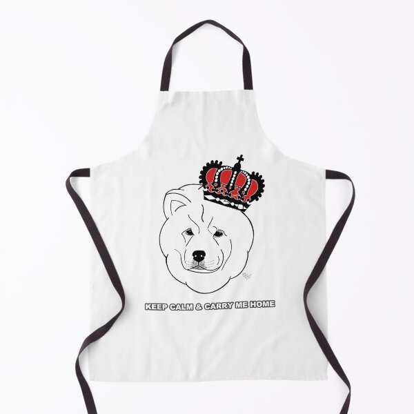 Item preview, Keep Calm & Carry Me Home Chow Chow Dog Red Crown designed and sold by Chow-Couture.