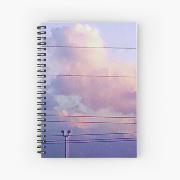 pastel sky Spiral Notebook