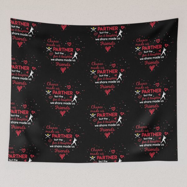 Item preview, Softball Chance Made Us Partner Fun & Laughter We share made us Friends designed and sold by LeHongTien.