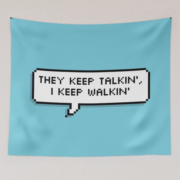 Item preview, ITZY ICY They keep talkin, I keep walkin' Pixel Speech designed and sold by helloharu.