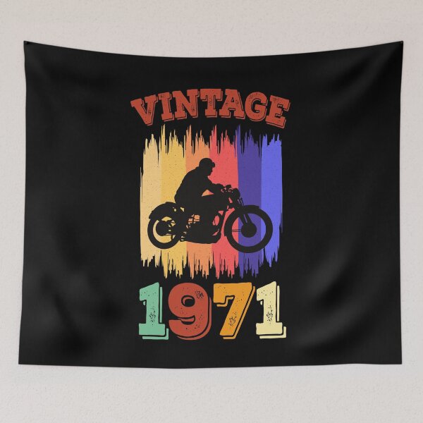 Item preview, 50th Birthday Motorcycle Vintage 50 Years designed and sold by Ibu83.